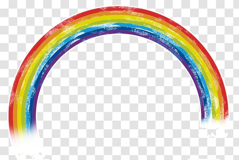Rainbow Arc Circle - Purple Transparent PNG
