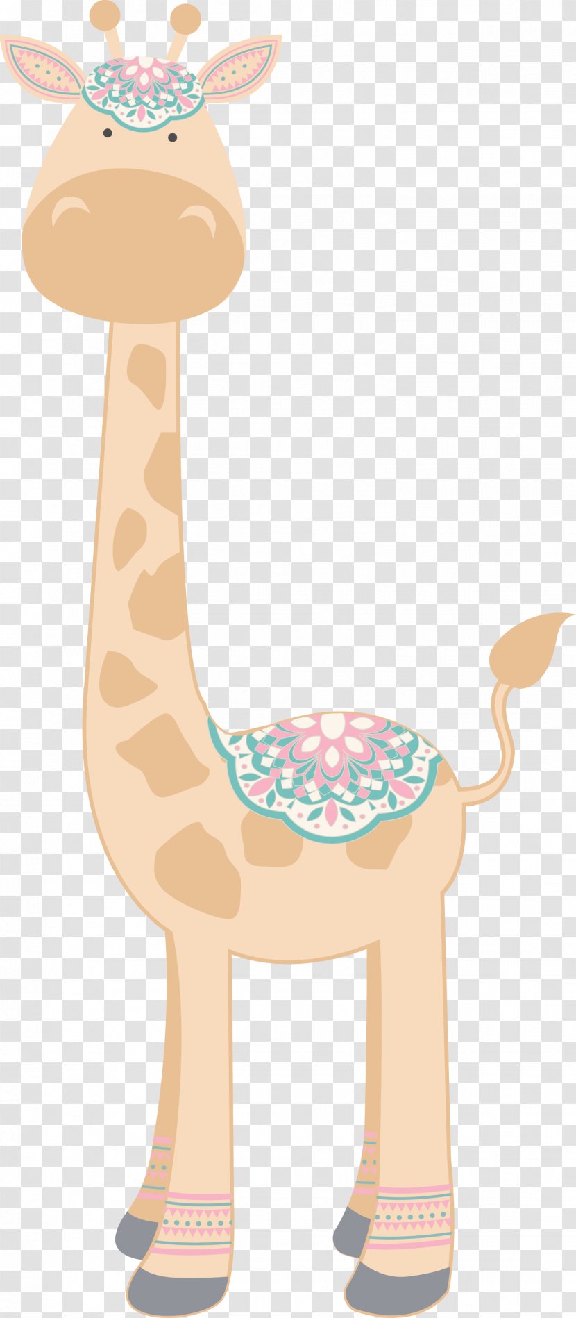 Giraffe Clip Art - Head - Cute Transparent PNG