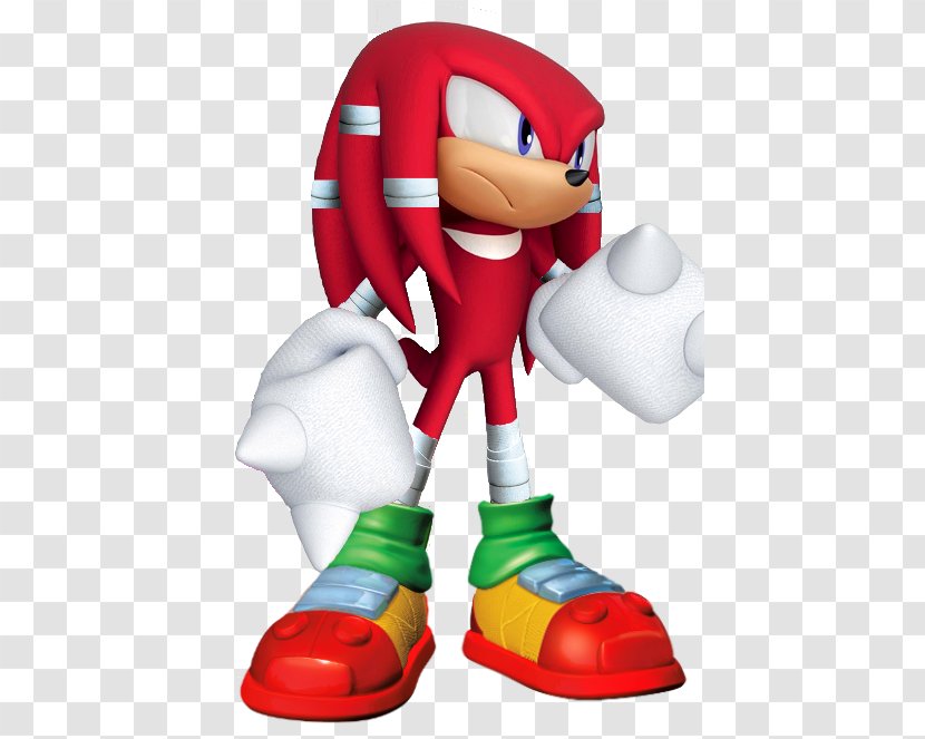 Knuckles The Echidna Sonic & Boom: Fire Ice Hedgehog Knuckles' Chaotix - Figurine Transparent PNG