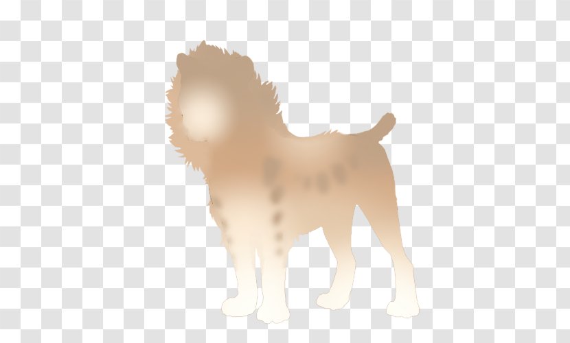 Dog Cat Puppy Lion Mammal - Ethereal Transparent PNG