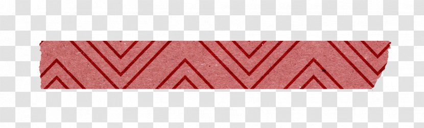 Place Mats Rectangle Brand Font - Red - Washi Tapes Transparent PNG