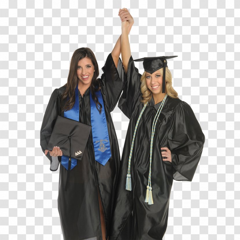 Graduation Ceremony Graduate University Academic Stole Honor Cords Delta - Costume Transparent PNG