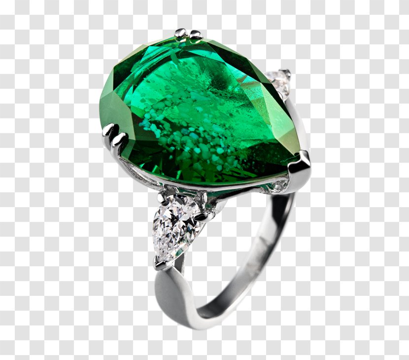 Emerald Earring Jewellery Costume Jewelry - Diamond Transparent PNG