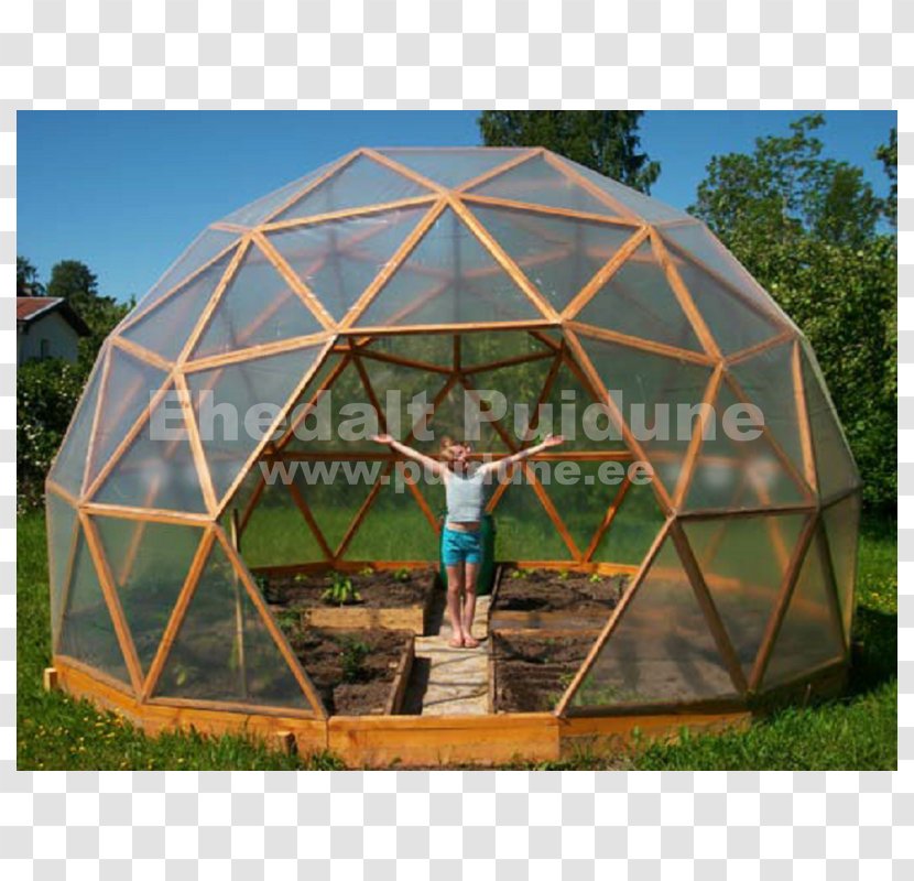 Greenhouse Biome Tent - Outdoor Structure Transparent PNG