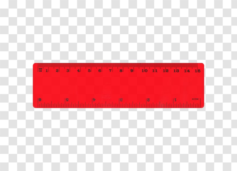 Line Ruler Angle Font - Red Transparent PNG