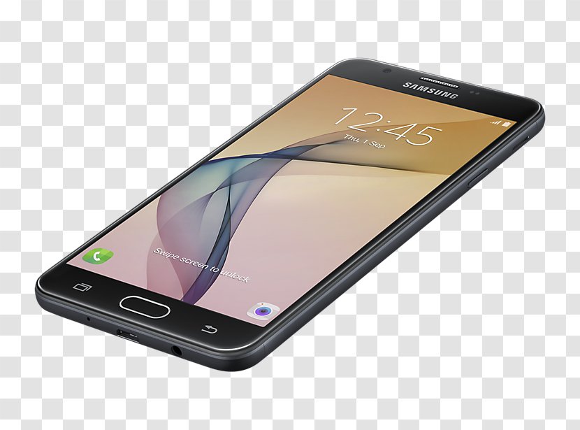 Samsung Galaxy J7 Prime On7 Smartphone Android - Telephone Transparent PNG