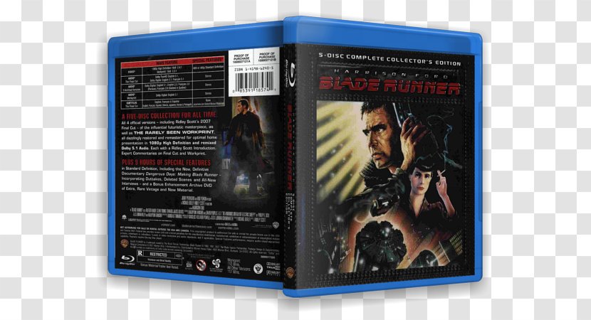 Rick Deckard Roy Batty Film Poster Replicant - Blade Runner Transparent PNG