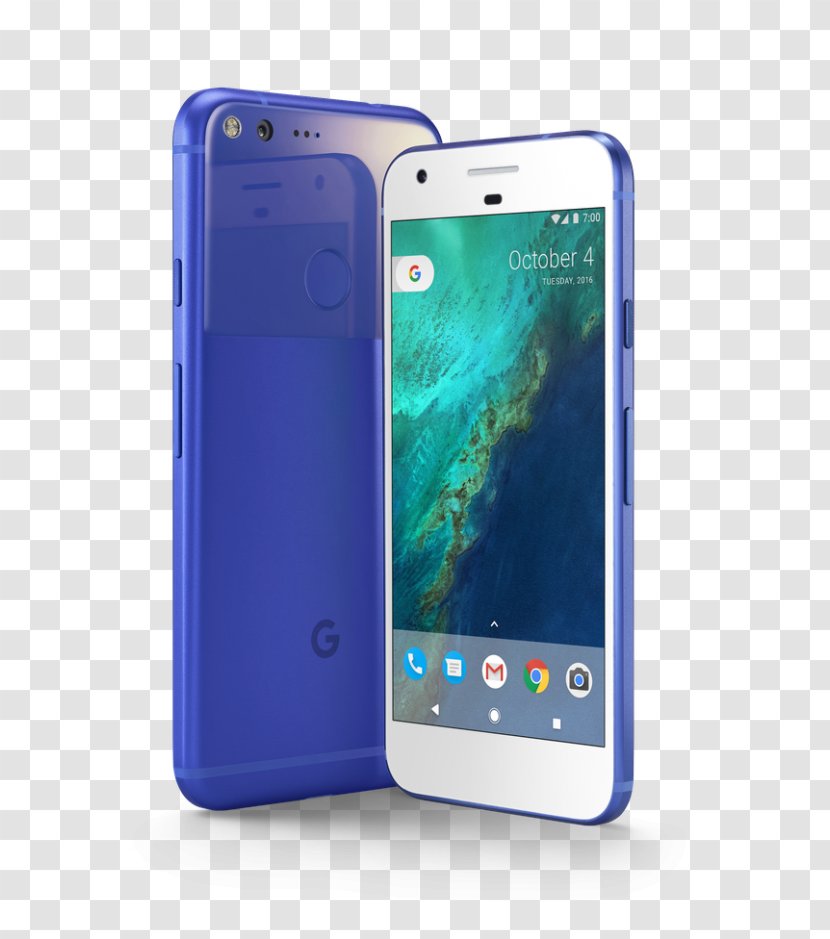 Google Pixel XL Android 谷歌手机 Telephone Really Blue - Mobile Device Transparent PNG