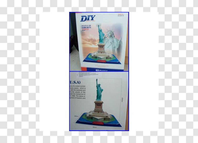 Statue Of Liberty Advertising Puzzle Transparent PNG