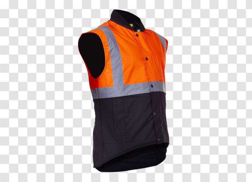 Gilets Oilskin Sleeveless Shirt Clothing - Vest Transparent PNG