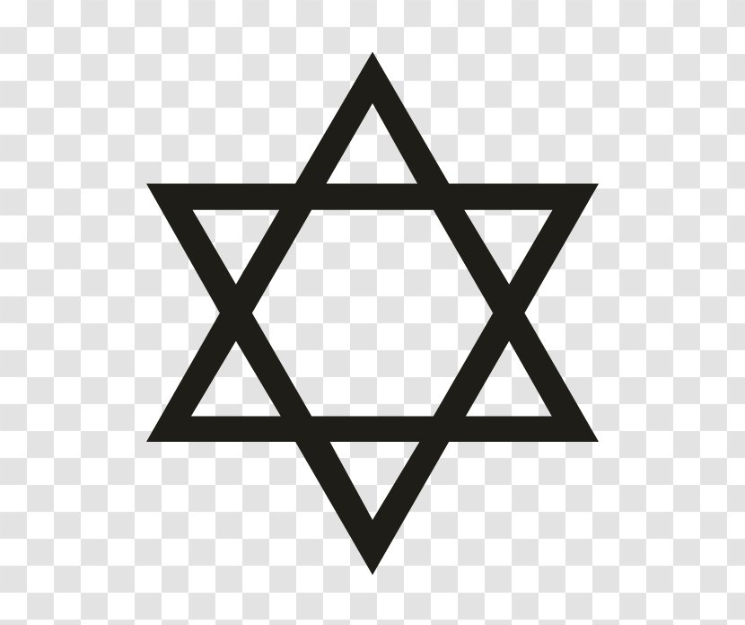 Clip Art Star Of David Vector Graphics Illustration Openclipart - Symbol - Judaism Transparent PNG