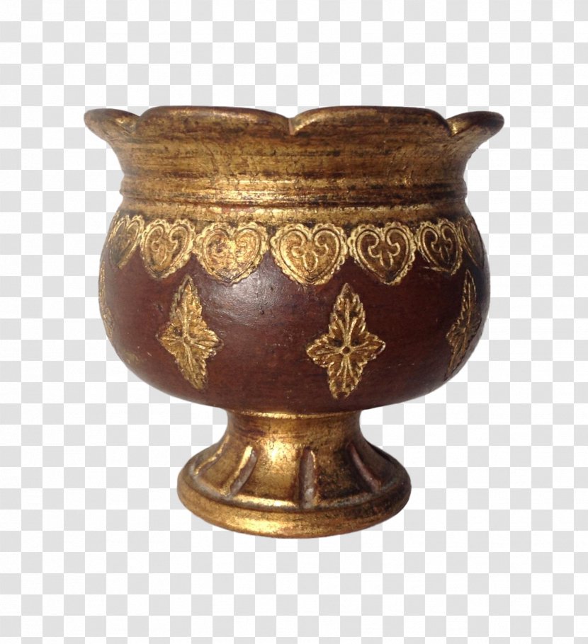 Ceramic Pottery Vase Metal Transparent PNG