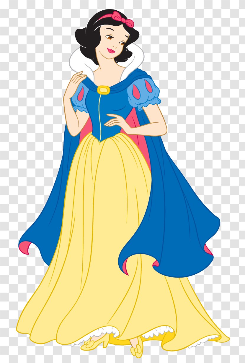 Snow White Ariel Rapunzel Princess Aurora Seven Dwarfs - Watercolor - Classic Image Transparent PNG