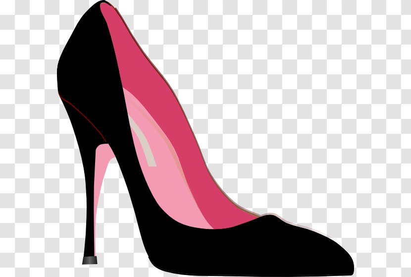 High-heeled Footwear Shoe Clip Art - Pink - High Attendance Cliparts Transparent PNG