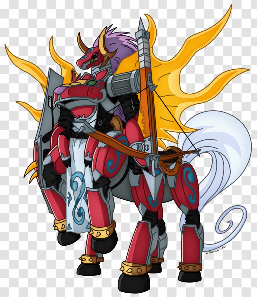 Royal Knights Digimon World DS Drawing Art - Action Figure Transparent PNG