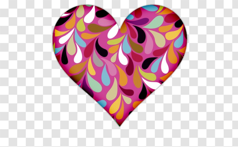 Heart Color Clip Art - Pink - Icon Transparent PNG