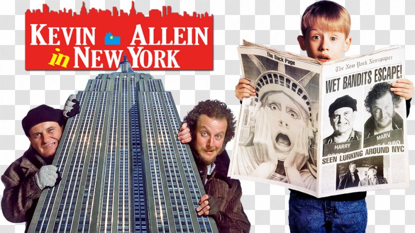Hollywood Kevin McCallister Home Alone 2: Lost In New York Film - Daniel Stern Transparent PNG