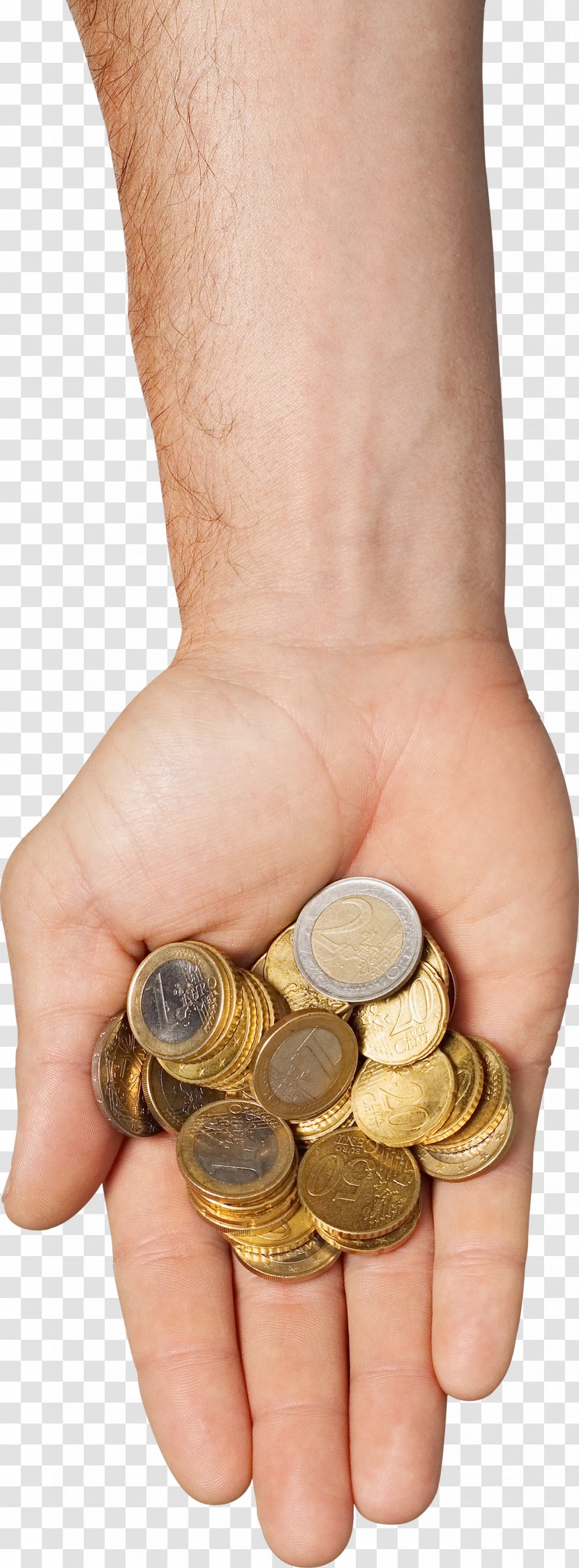Money Coin - In Hand Image Transparent PNG