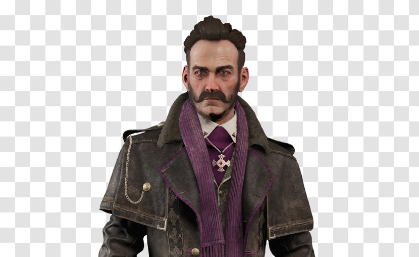 Frederick Abberline Assassin's Creed Syndicate: Jack The Ripper Knights Templar II Video Game - Industrial Revolution - Beard Transparent PNG