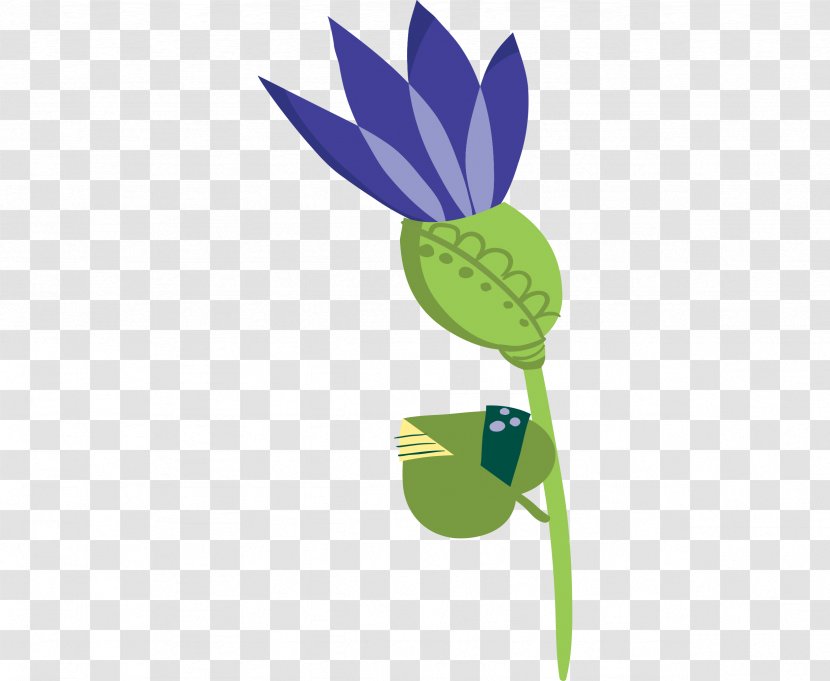Clip Art Flower Cartoon Plants - Plant Stem - Beautiful Flowers Transparent PNG