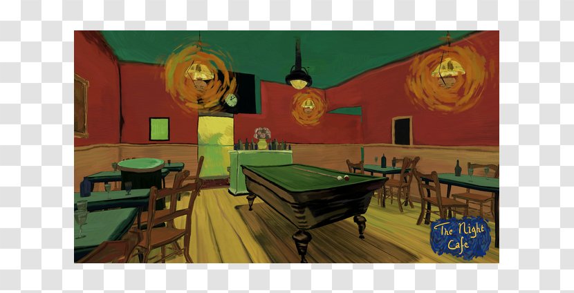 The Night Café Starry Painting Artist - Postimpressionism - Van Gogh Transparent PNG