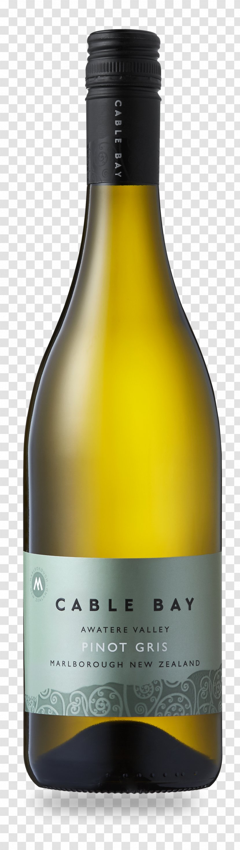 White Wine Sauvignon Blanc Pinot Gris Cable Bay Vineyards Transparent PNG