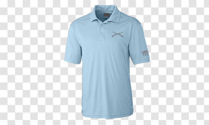 Polo Shirt T-shirt Sleeve Piqué - Blue Transparent PNG
