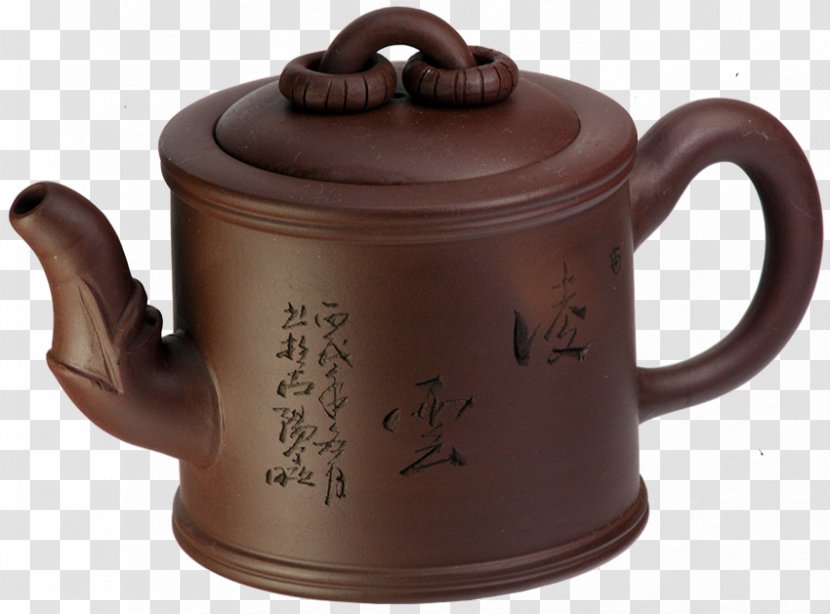 Teapot Kettle Pottery Ceramic Lid - Mug Transparent PNG