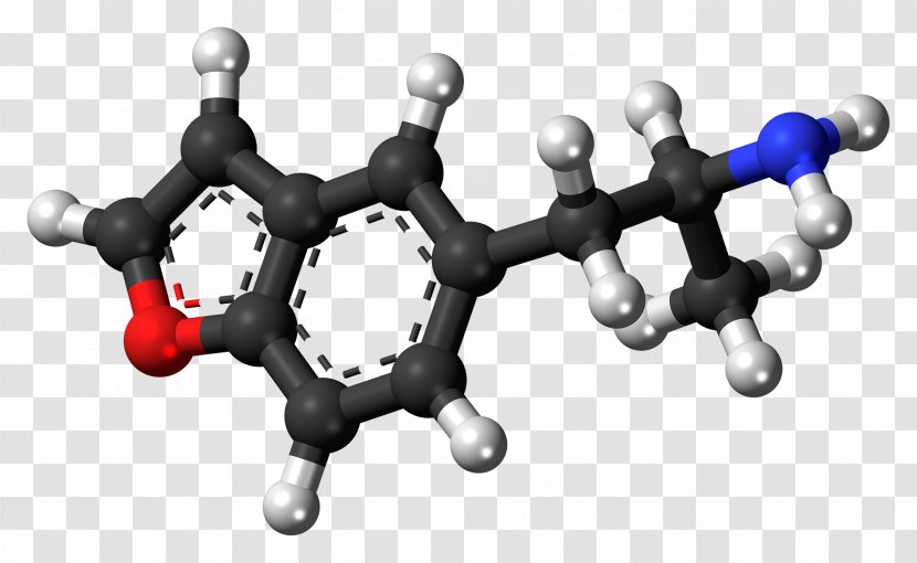 3,4-Methylenedioxyamphetamine Molecule 4-Fluoroamphetamine 4-Fluoromethamphetamine Phenethylamine - Chemical Compound Transparent PNG