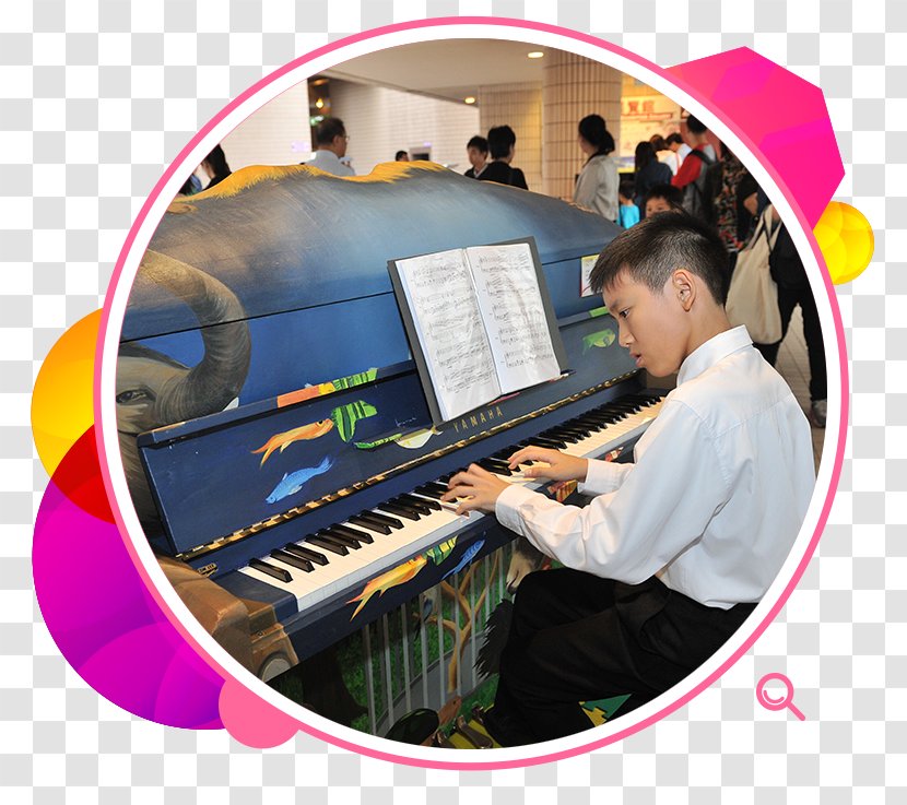 Player Piano Digital Electric Musical Keyboard - Tree Transparent PNG