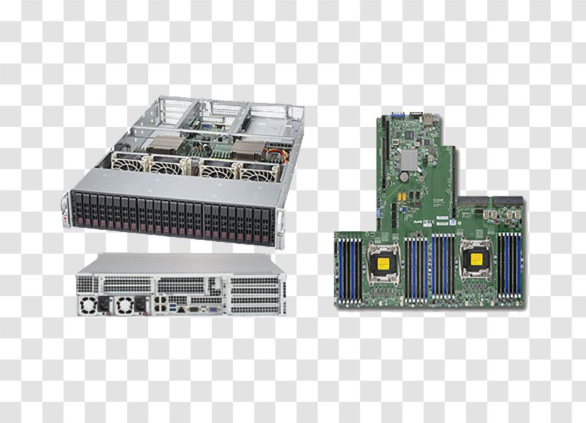 Supermicro SuperServer - Electronic Engineering - 2028U-TR4+0 MB RAM0 GB HDD Super Micro Computer, Inc. Xeon Computer Servers 2028U-TR4T+Computer Transparent PNG