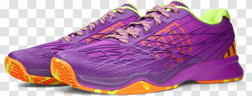 Sneakers Shoe Sportswear Wilson Sporting Goods Purple - Athletic - Dynamictennis Transparent PNG