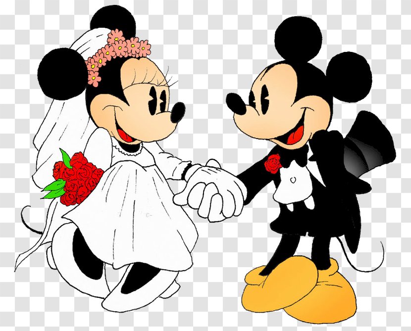 Mickey Mouse Minnie Wedding Invitation The Walt Disney Company - Heart Transparent PNG