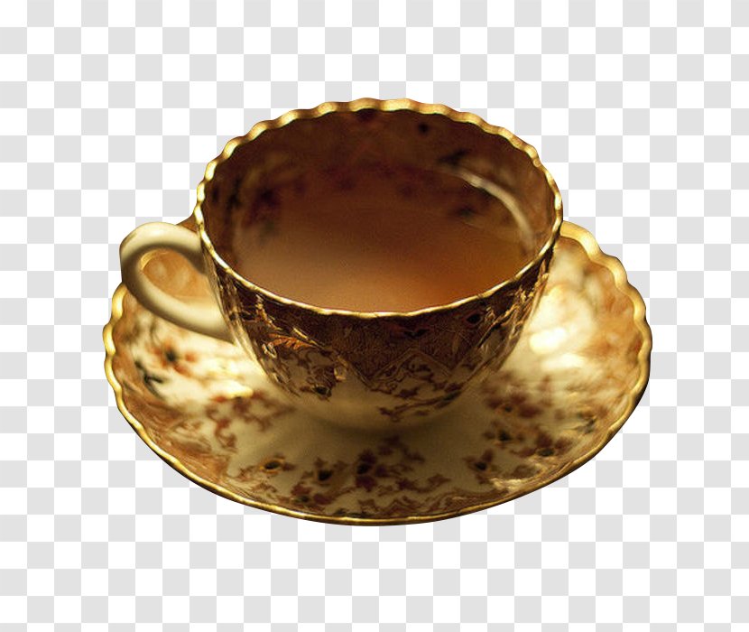 White Tea Coffee Sandwich Cup - Leisure Time Transparent PNG