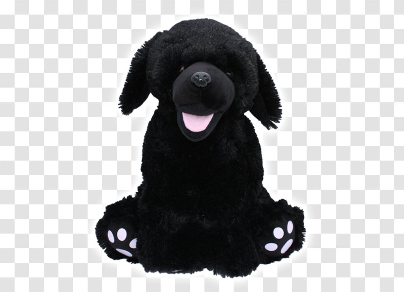Flat-Coated Retriever Labrador Puppy Stuffed Animals & Cuddly Toys Bear - Flower Transparent PNG