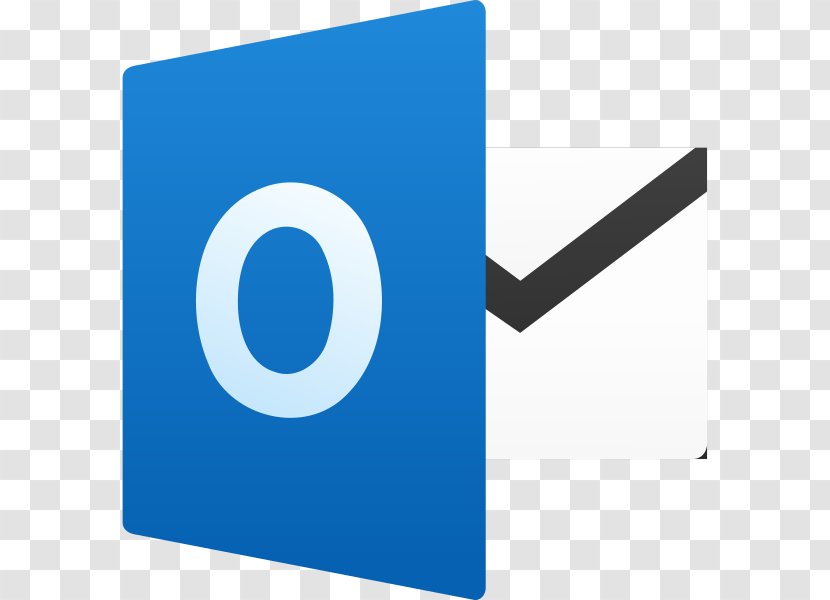 Microsoft Outlook Android Outlook.com - Electric Blue Transparent PNG