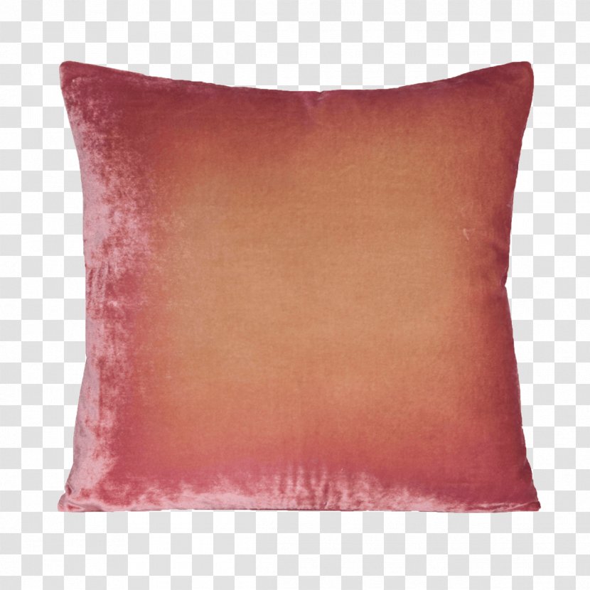 Throw Pillows Beige Cushion Velvet - Peach - Pillow Transparent PNG