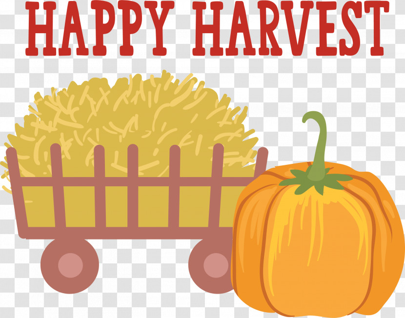 Happy Harvest Autumn Thanksgiving Transparent PNG