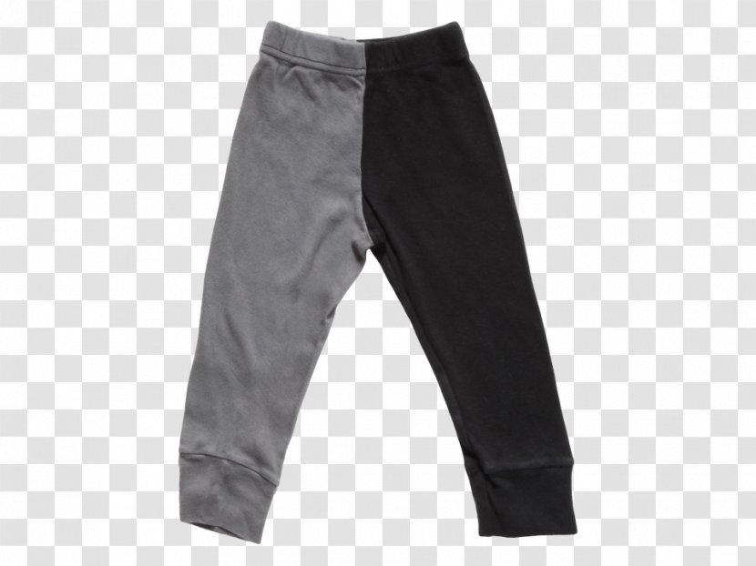Jeans Pants Black M - Half Orange Transparent PNG