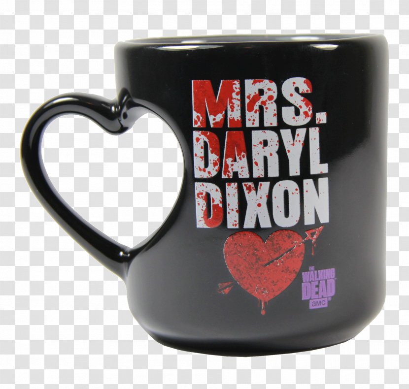Coffee Cup Daryl Dixon Mug Cafe Transparent PNG