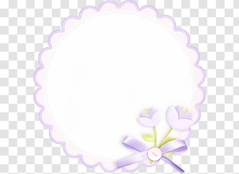 Pink Flower Cartoon - Borders And Frames - Petal Purple Transparent PNG
