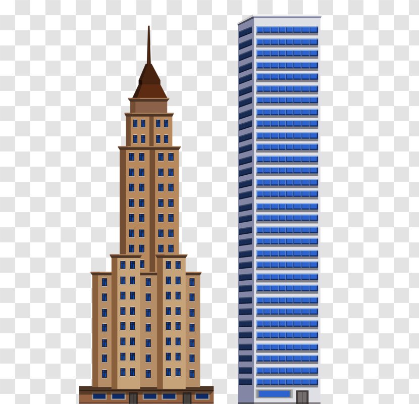 Skyscraper Architecture - Tower - Skyscrapers Transparent PNG