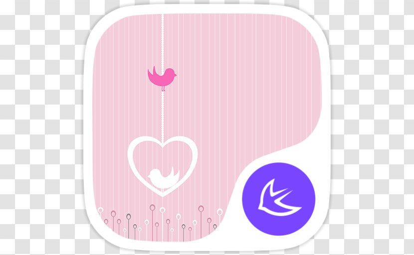 Pink M Font - Flower - Design Transparent PNG