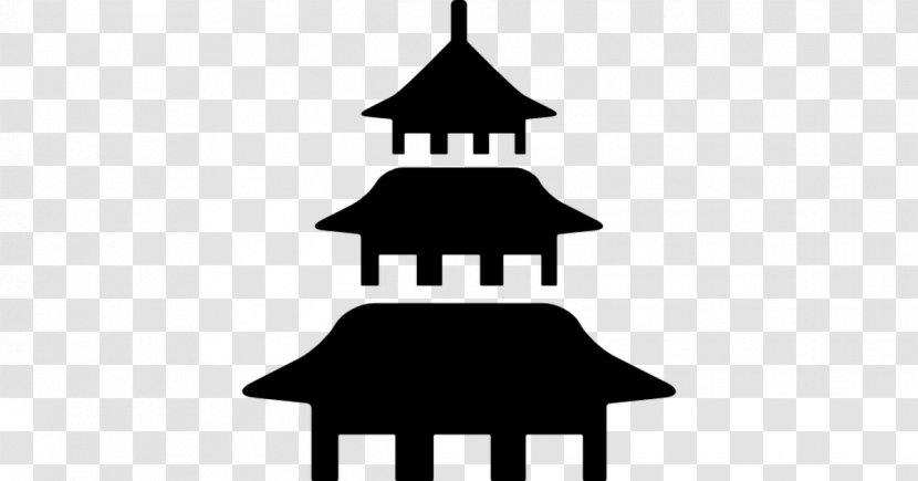 Chinese Pagoda Tieguanyin China Temple Tea - Silhouette Transparent PNG