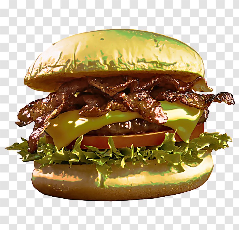 Hamburger - Food - Burger King Grilled Chicken Sandwiches Cuisine Transparent PNG