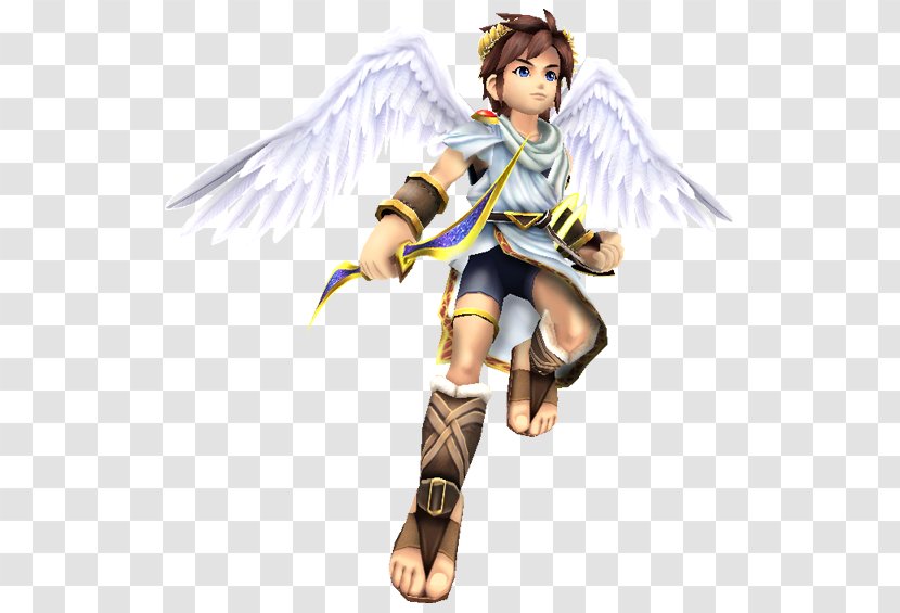 Super Smash Bros. Brawl Kid Icarus: Uprising For Nintendo 3DS And Wii U Pit - Cartoon - Earthquake Transparent PNG