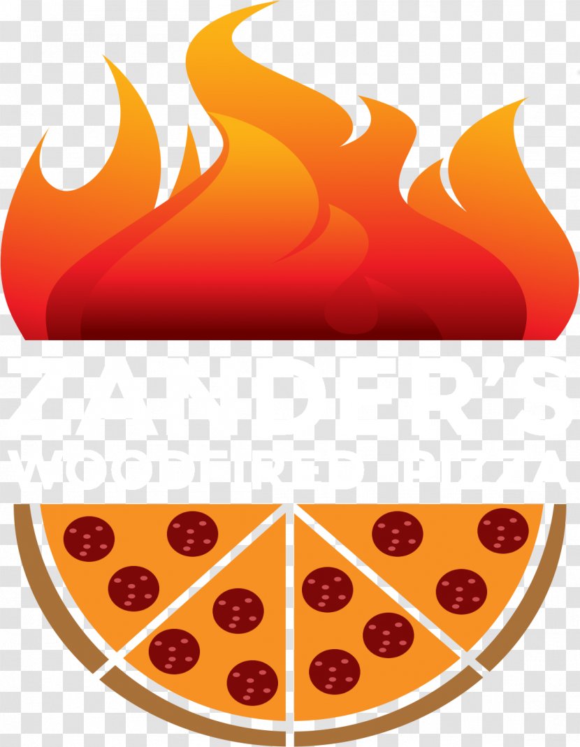 Zander's Woodfired Pizza Fizzy Drinks Wood-fired Oven Pizzasallad - Orange Transparent PNG