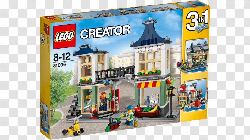 LEGO 31036 Creator Toy & Grocery Shop Lego Shopping - Store Transparent PNG