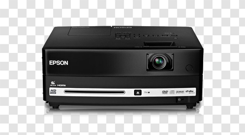 Multimedia Projectors Epson 3LCD Home Theater Systems - Projection Screens - Film Projector Transparent PNG