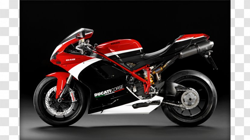 Ducati 848 Evo Motorcycle Suspension - Automotive Exterior Transparent PNG
